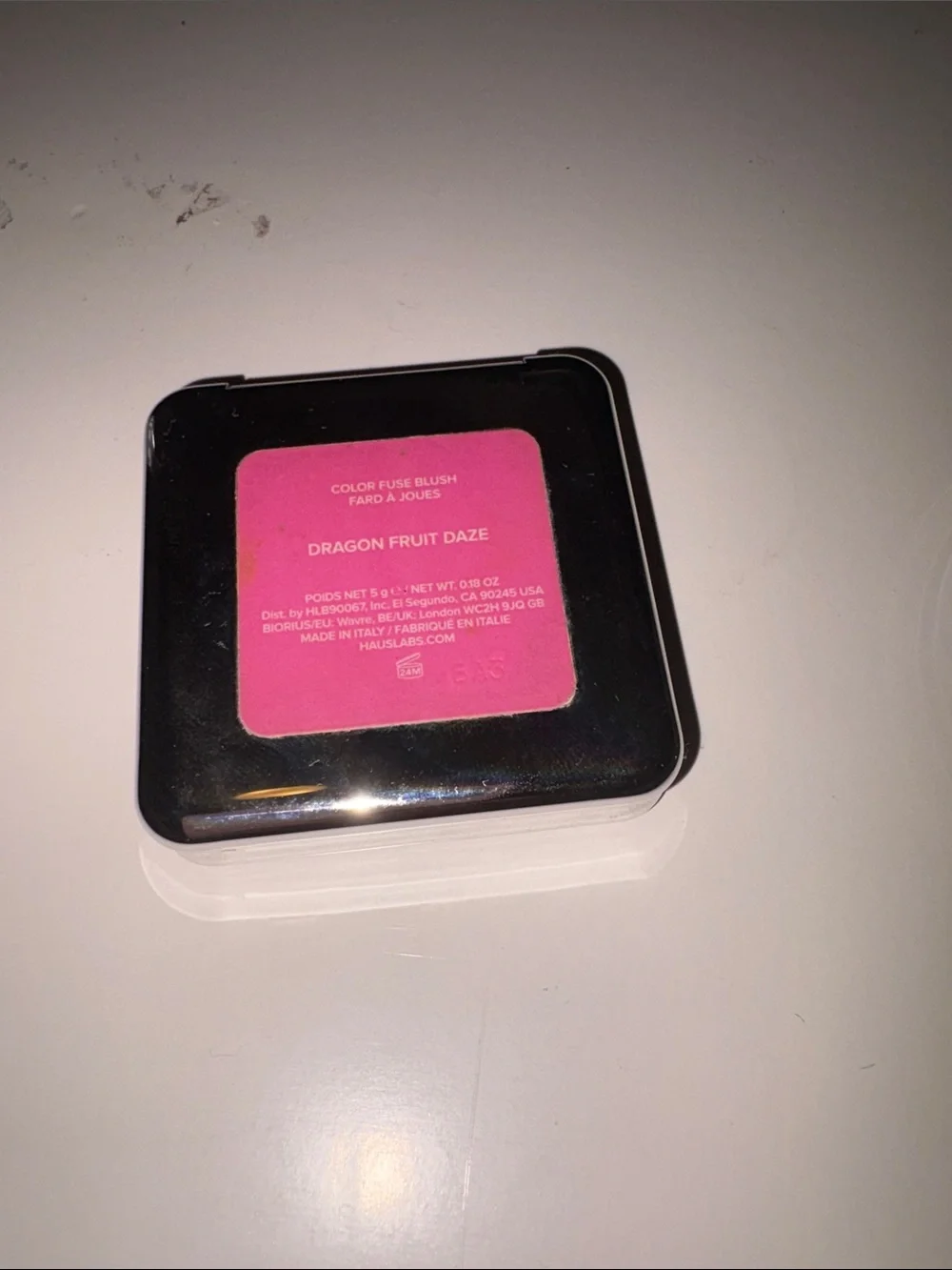 Haus Labs By Lady Gaga Bright Pink Powder Blush Compact